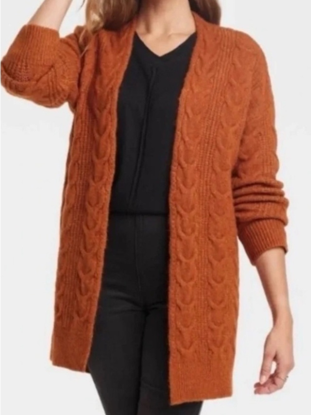 Knox Rose • Cable Knit • Cardigan